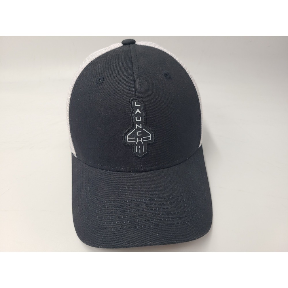Kastlfel Launch Space Shuttle Mesh Trucker Snapback Hat Cap Casual Black‎ White